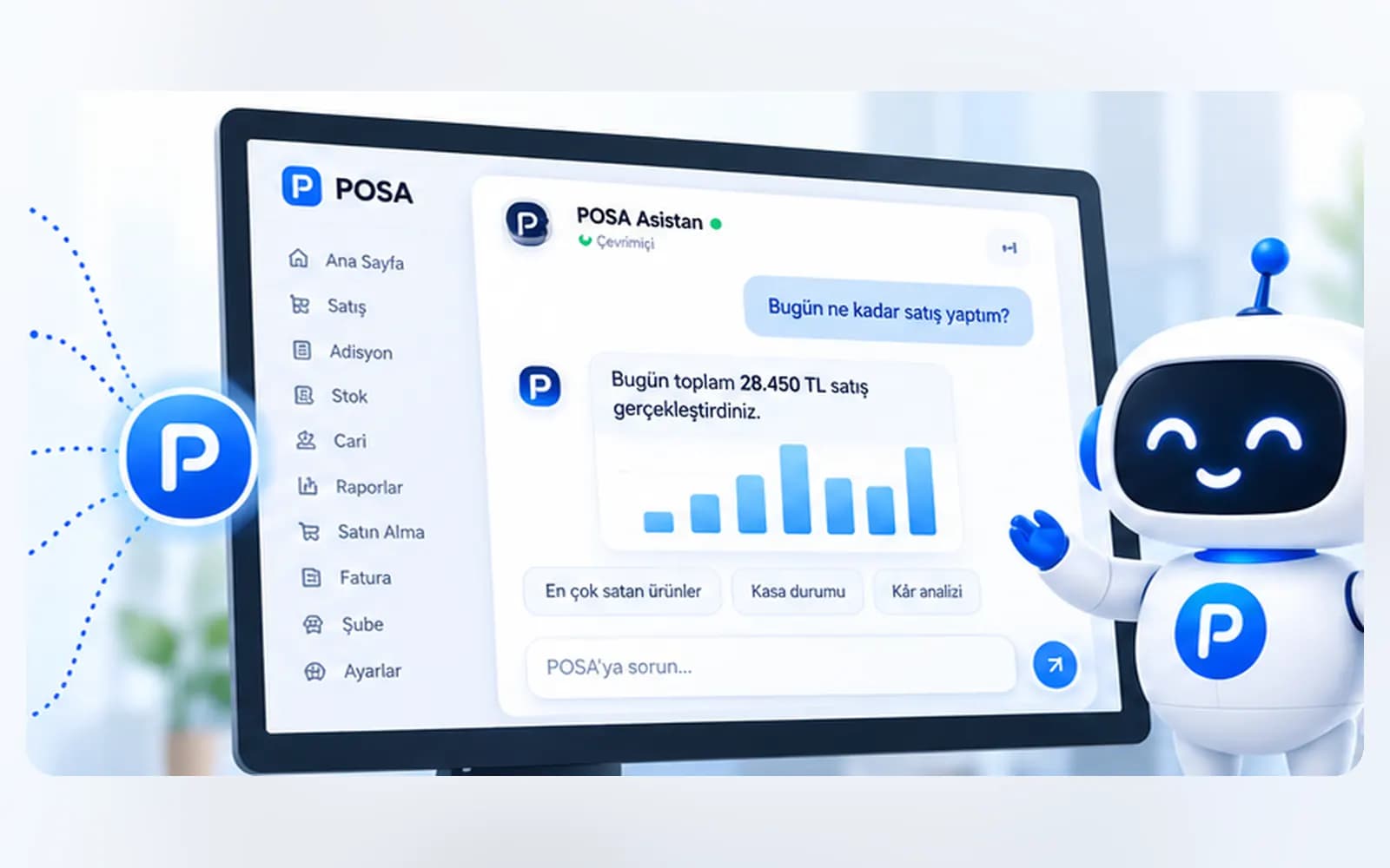 POSA Yapay Zekâ Asistanı görseli