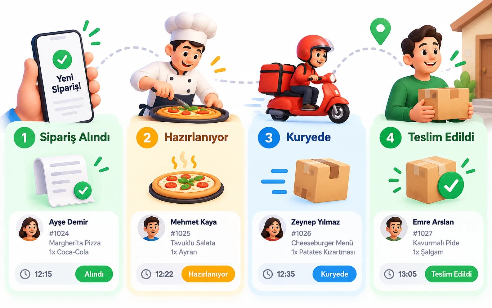 Paket Siparişlerinizi Tek Ekrandan Kolayca Yönetin