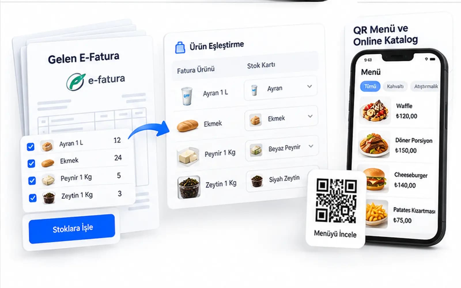 E-Faturadan Stok Girişi ve Dijital Ürün Yönetimi
